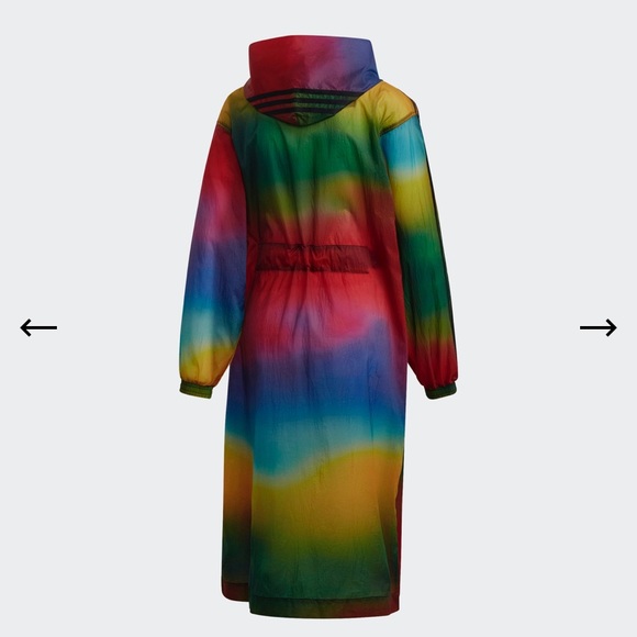 Multicolor Paolina  Russo Coat by Adidas - Picture 7 of 10